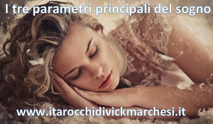 i tre parametri fondamentali del sogno